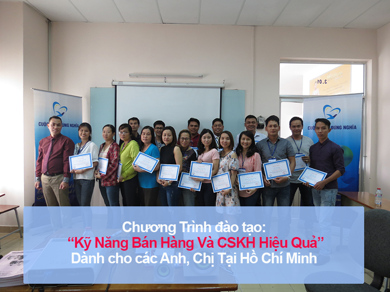 Đào tạo public: “Kỹ Năng Bán Hàng Và Chăm Sóc Khách Hàng Hiệu Quả” tại Hồ Chí Minh