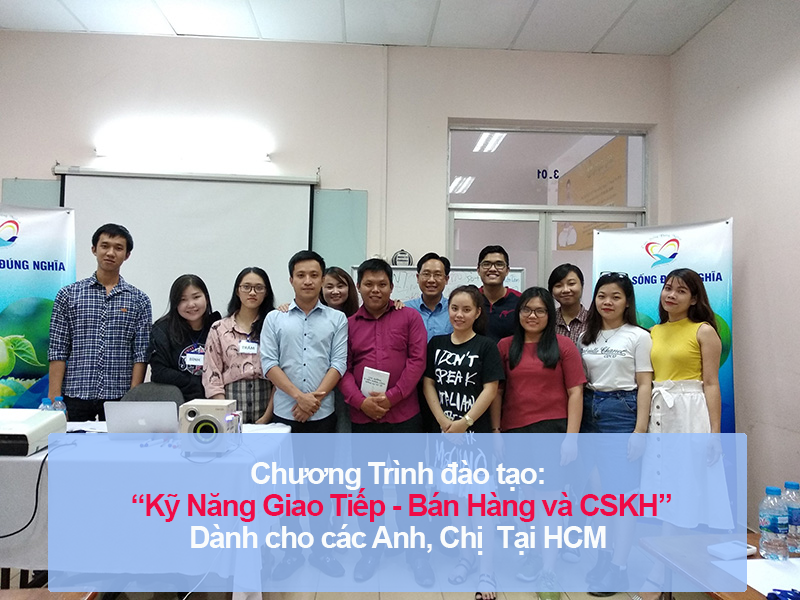 Đào tạo public: “Kỹ Năng Bán Hàng và Chăm Sóc Khách Hàng Chuyên Nghiệp” tại Hồ Chí Minh tháng 9