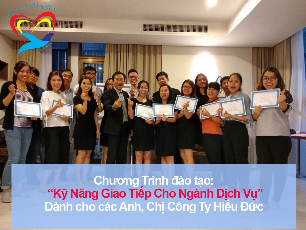 Chương trình đào tạo cho Công Ty Cổ Phần Hiếu Đức