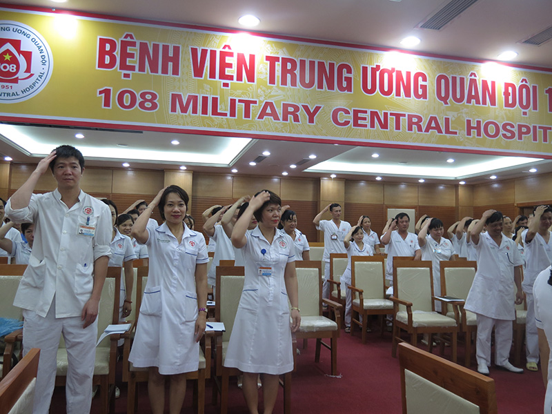 Chương trình đào tạo "Kỹ Năng Giao Tiếp Và Xử Lý Tình Huống" lần thứ 7 cho Bệnh Viên Trung Ương Quân Đội 108