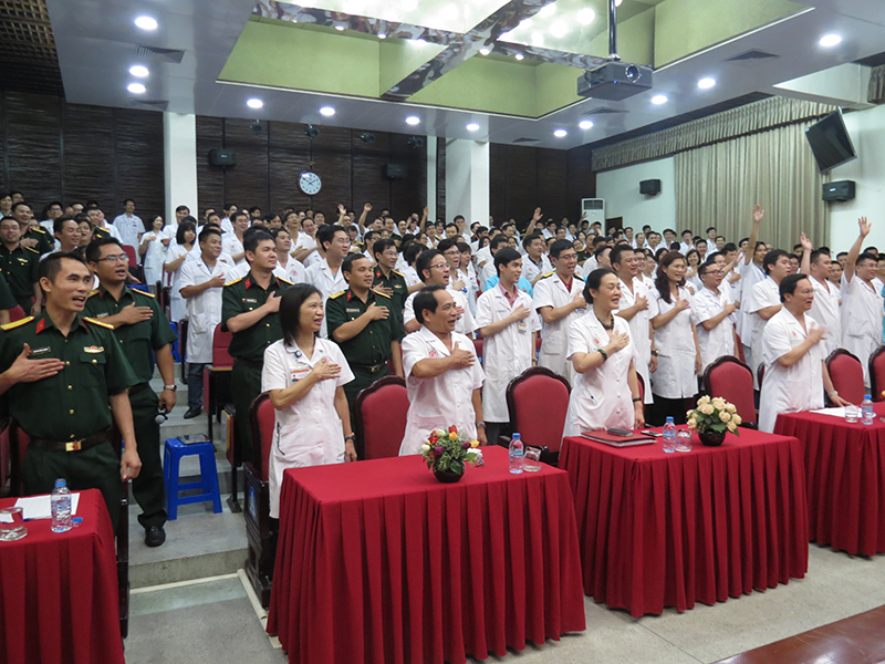 Chương trình Đào Tạo Kỹ Năng Giao Tiếp Ứng Xử dành cho toàn thể Bác Sĩ của Bệnh Viện Trung Ương Quân Đội 108