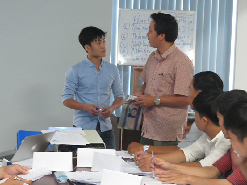 CHƯƠNG TRÌNH ĐÀO TẠO CHO CÔNG TY BIỂN HỒ