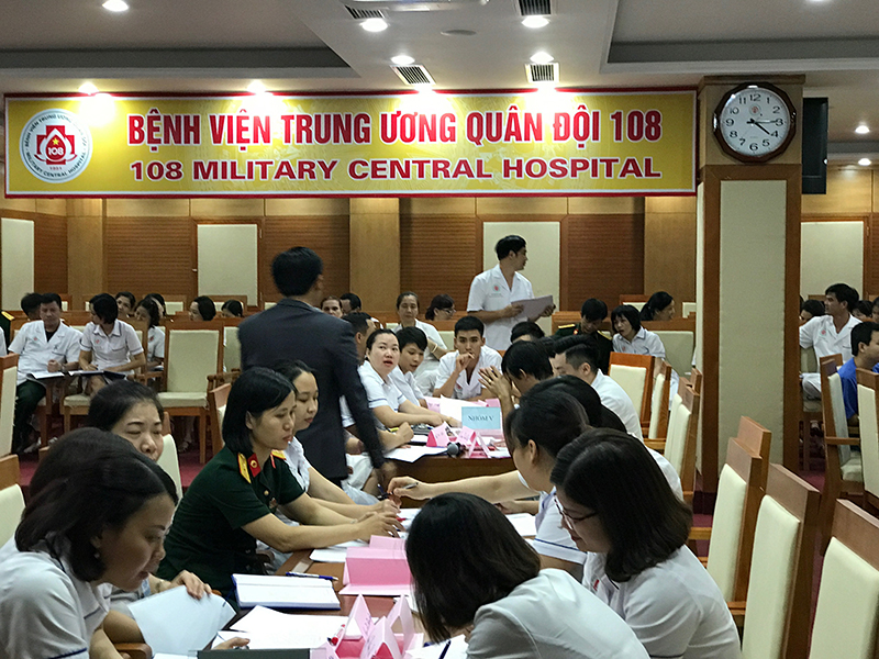 CHƯƠNG TRÌNH ĐÀO TẠO CHO BỆNH VIỆN TRUNG ƯƠNG QUÂN ĐỘI 108