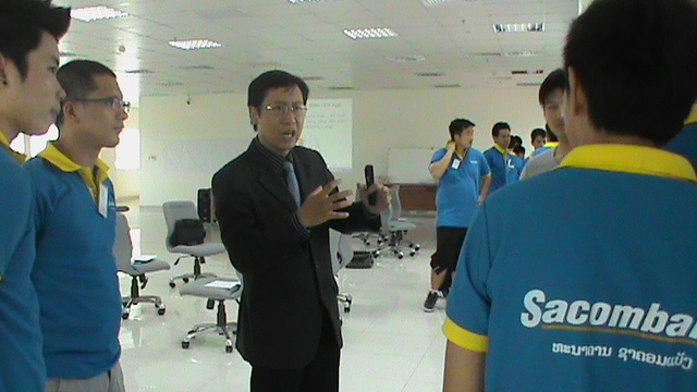 Đào tạo Kỹ năng bán hàng cho Sacombank CN Lào