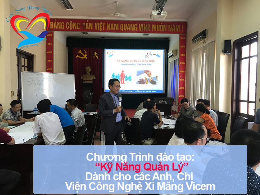 Chương trình đào tạo cho Viện Công Nghệ Xi Măng Vicem – Lần 1