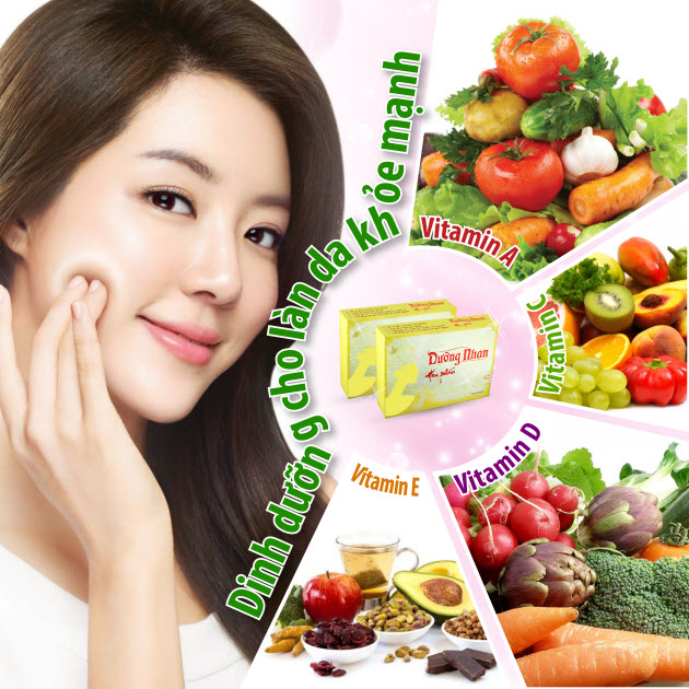 Vitamin và sức khỏe của da